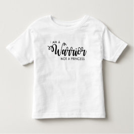 私は戦士ないプリンセスの幼児のワイシャツです トドラーTシャツ