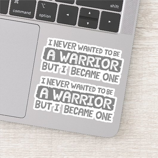 私は戦士になりたかったのではなく、グレーのダブル シール (詳細)