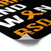 私は戦士のように戦ってRsdを勝ち取った – Crps ポスター (角)