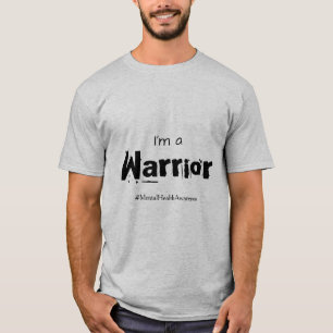 私は戦士の精神衛生の認識度です Tシャツ