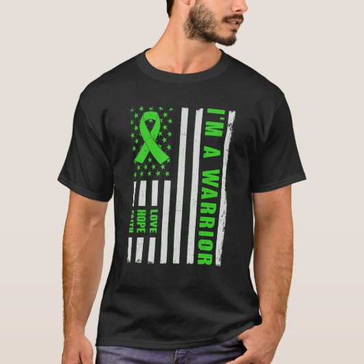 私は戦士リンパ腫認識度 Tシャツ (正面)