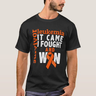 私は戦来い勝った – 白血病がんサバイボ Tシャツ