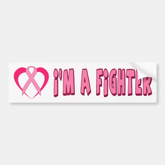 私は戦闘機です バンパーステッカー (正面)