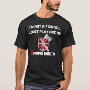私は戦闘機を遊びます Tシャツ