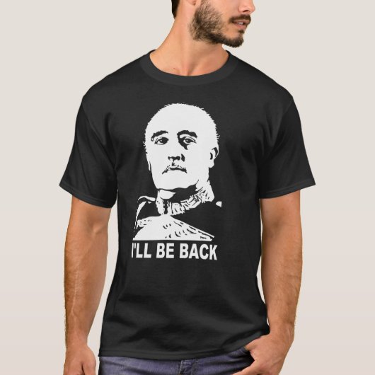 私は戻ってくる Tシャツ (正面)