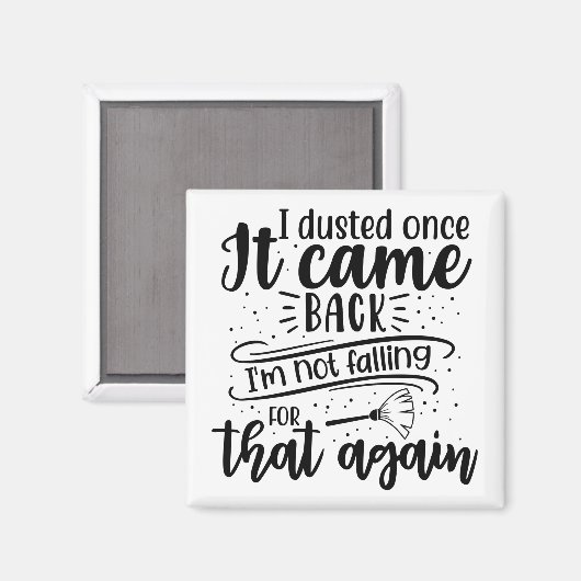 私は戻っ来て夕暮れて、そのために落ちない マグネット (正面/裏面)