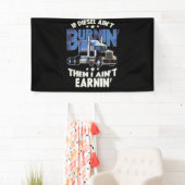 私は所得ディーゼルトラック車のビッグリグセミトレーラー 横断幕 (インサイチュ)