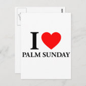 私は手のひら日曜日が大好き ポストカード (正面/裏面)