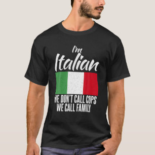 私は手イタリアンで話しますイタリアン Tシャツ