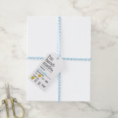 私は手作りのミニマリストのビジネス気にラベル ギフトタグ (より糸付き)