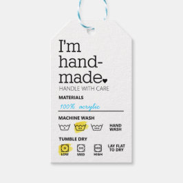 私は手作りのミニマリストのビジネス気にラベル ギフトタグ