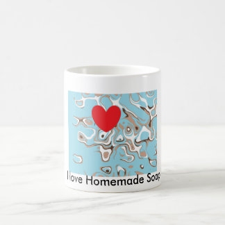 私は手作り石鹸が大好きです コーヒーマグカップ
