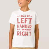 私は手離れに入るかもしれないが、いつも正しい Tシャツ (正面)