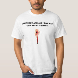 私は打撃を得ました Tシャツ