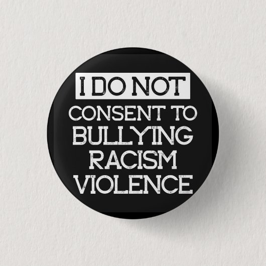 私は承諾しません 缶バッジ (正面)