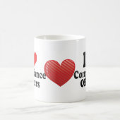 私は承諾の役人を愛します コーヒーマグカップ (中央)