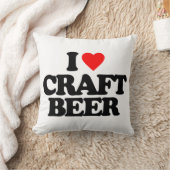 私は技術ビールを愛します クッション (ブランケット)