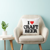 私は技術ビールを愛します クッション (椅子)