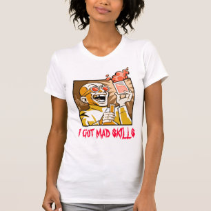 私は技術腹を立てました Tシャツ