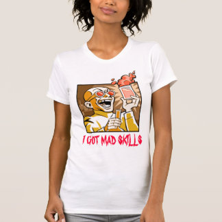 私は技術腹を立てました Tシャツ