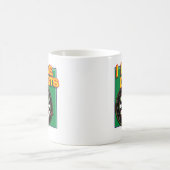 私は投げ矢を愛します コーヒーマグカップ (中央)