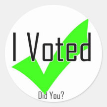 私は投票した。君は？