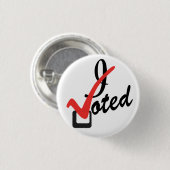 私は投票しました 缶バッジ (正面&裏面)