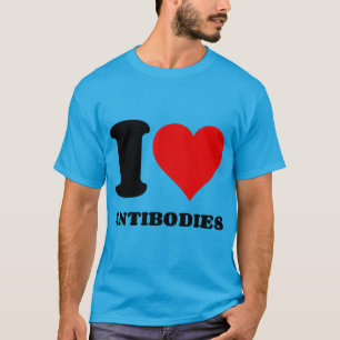 私は抗体が大好きです Tシャツ