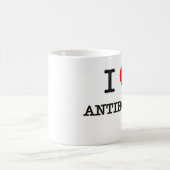 私は抗体を愛します コーヒーマグカップ (中央)