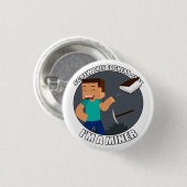 私は抗夫ボタンです 缶バッジ (正面&裏面)