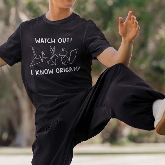 私は折り紙を知っている Tシャツ