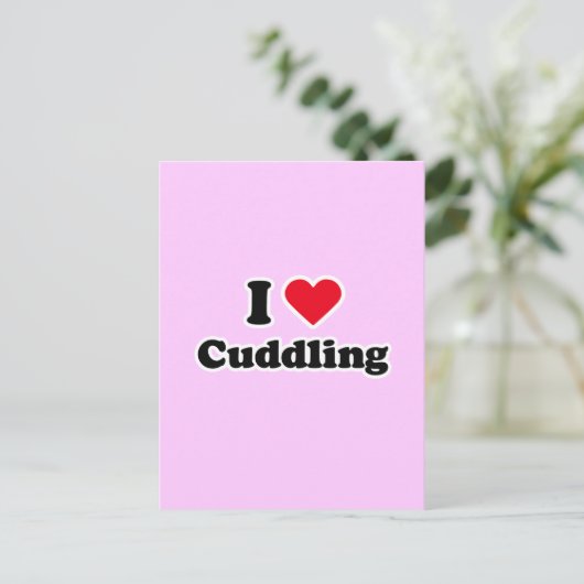 私は抱き合うのが好きです ポストカード (スタンド正面)