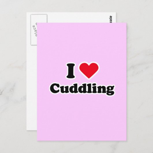 私は抱き合うのが好きです ポストカード (正面/裏面)