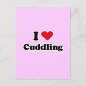 私は抱き合うのが好きです ポストカード (正面)