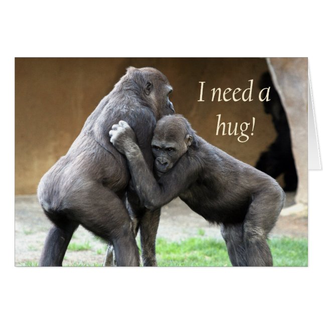 私は抱擁を必要とします (正面横)