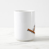 私は押しほうきの再直立を要求することを望みます コーヒーマグカップ (中央)