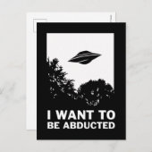 私は拉致されたい ポストカード (正面/裏面)