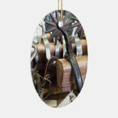 私は拍車を持っています セラミックオーナメント (右)