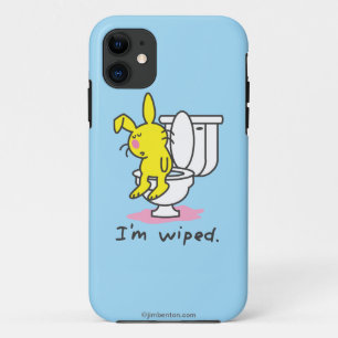 私は拭かれます iPhone 11 ケース