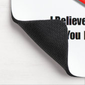 私は持っています私のステープラーの事務所を信じます マウスパッド (コーナー)