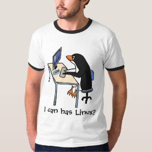 私は持っていますLinuxをできますか。 Tシャツ
