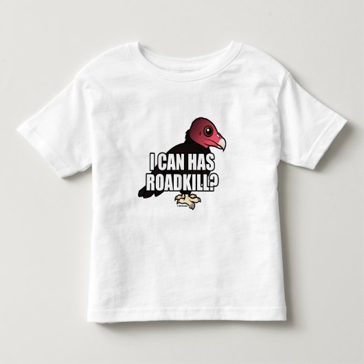 私は持っていますRoadkillをできますか。 トドラーTシャツ (正面)
