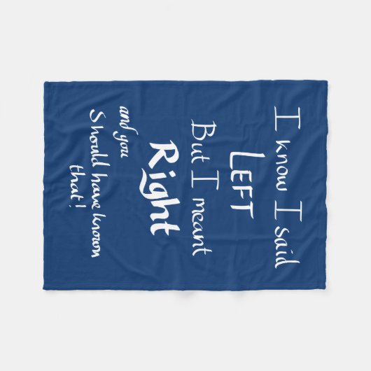 私は指示離れの引き数の引用文青 フリースブランケット (正面(横))