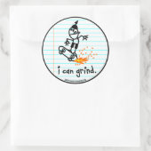 私は挽くことができる。 ラウンドシール (バッグ)