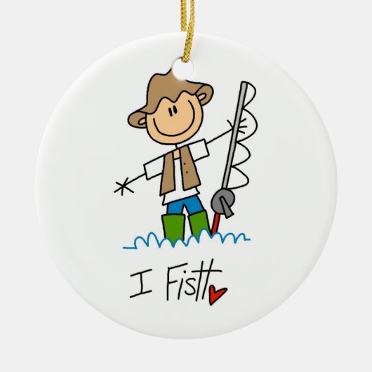 私は採取します セラミックオーナメント (正面)