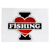 私は採取することを愛します ラージペーパーバッグ (裏面)