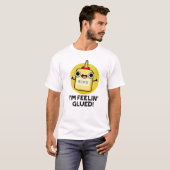私は接着パおもしろいン感じ Tシャツ (正面フル)