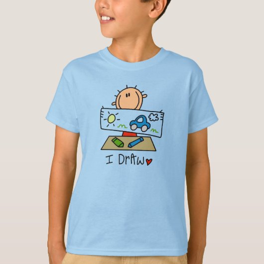 私は描く Tシャツ (正面)