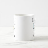 私は揚げることがもしできなかった コーヒーマグカップ (中央)