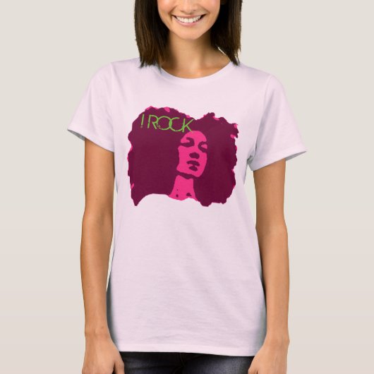 私は揺れます Tシャツ (正面)